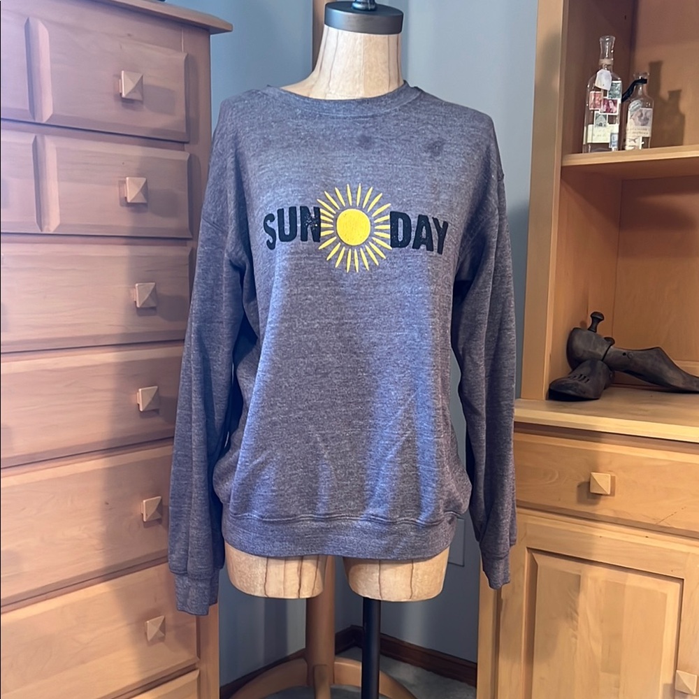 Sub_Urban Riot Gray 'Sunday' Sweatshirt